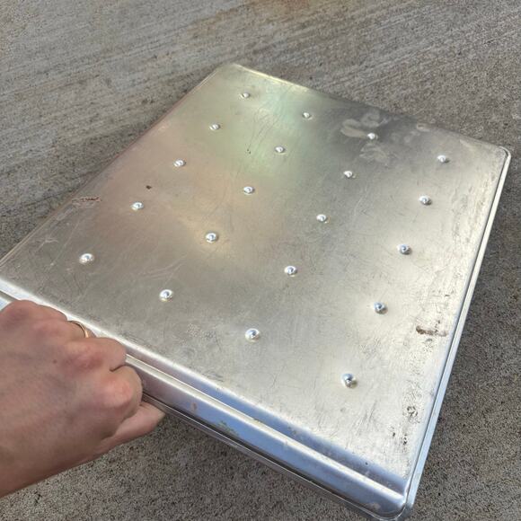 Vintage REMA 14" x 16" Air Bake Insulated Cookie Sheet - US PAT 4489852 - NL - Picture 2 of 2